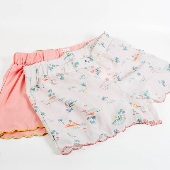 NWT Rae Dunn Sleep Shorts (set of two)  - Size Large - Picture 1 of 7